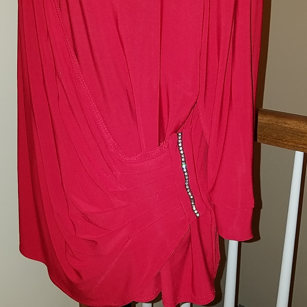R&M RICHARDS rhinestone top - Picture 2 of 5